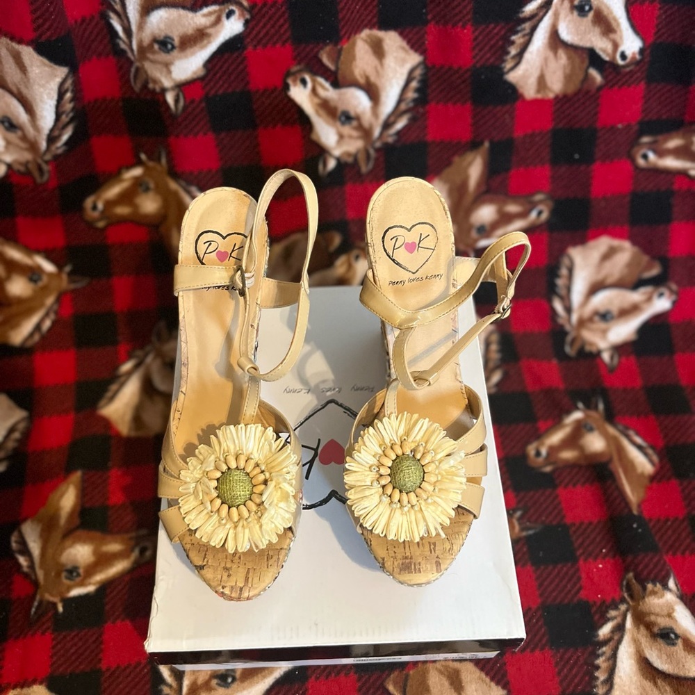Penny loves Kenny 6.5 “Size 10 wedge & platform sandal